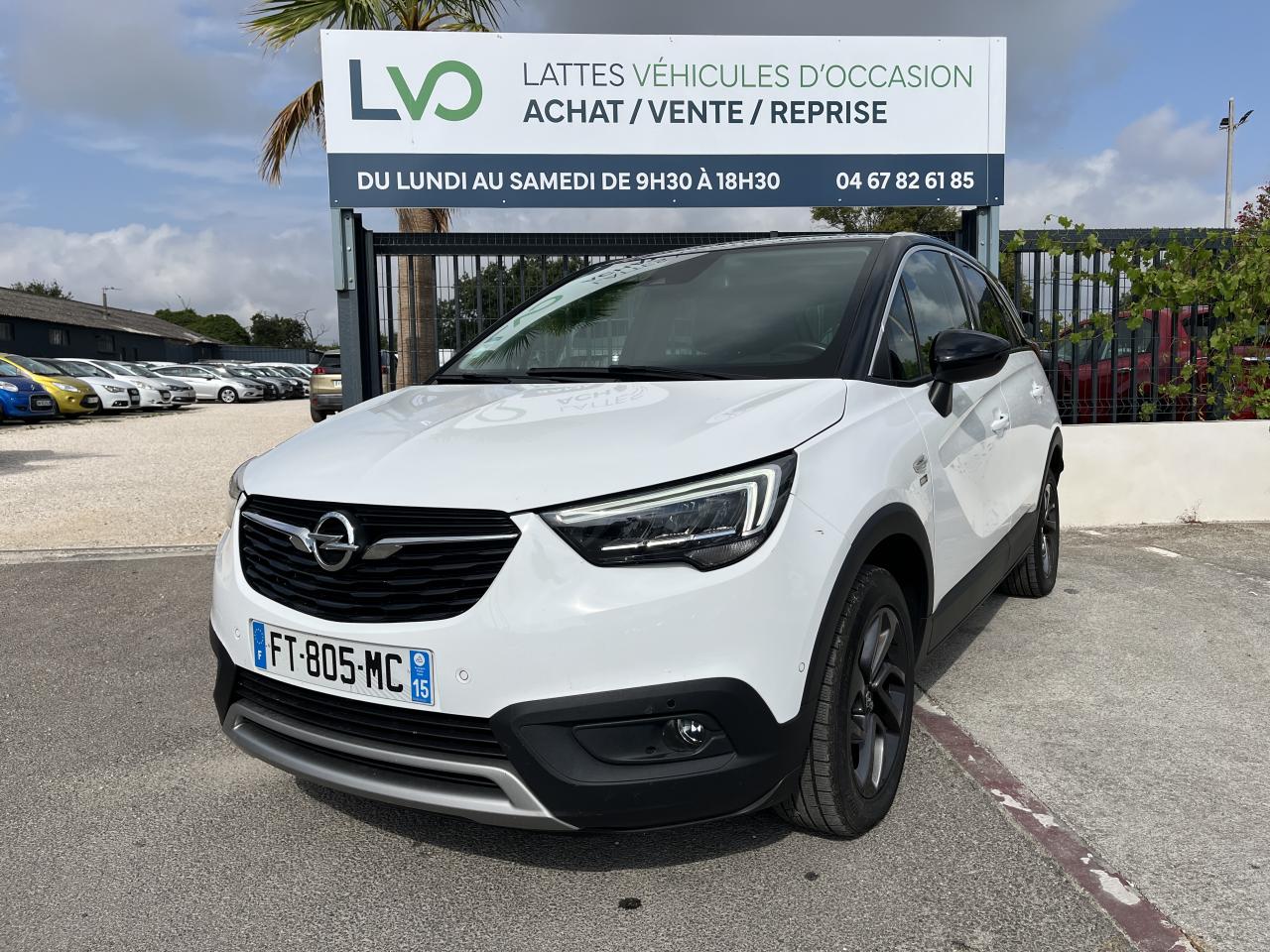 OPEL CROSSLAND X 1.5 CDTI 120 CV BVA 2020 HISTORIQUE COMPLET CAMERA DE RECUL / JANTES ALU / FEUX LED