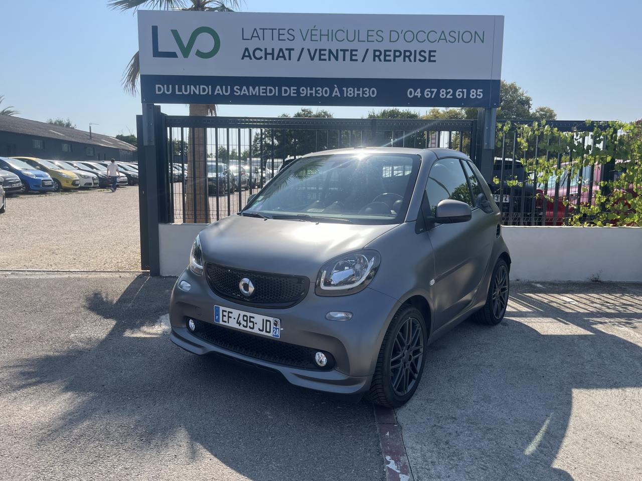 SMART FORTWO Smart Cabriolet 0.9 ESS 90 CV BOITE AUTO PACK BRABUS