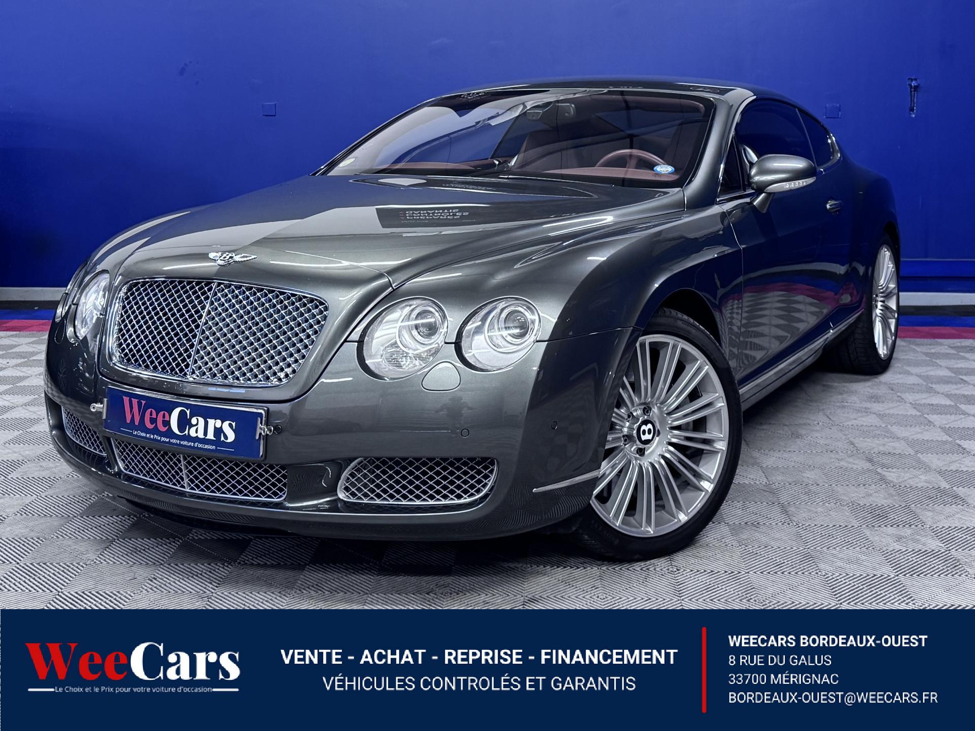 BENTLEY CONTINENTAL GT COUPE 6.0i W12 TWIN TURBO BOITE AUTO Excellent état