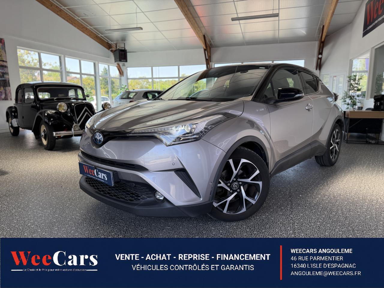 TOYOTA C-HR 1.8 122H 100CH FULL-HYBRID GRAPHIC PREMIUM 4X2 E-CVT BVA GARANTIE 12 MOIS