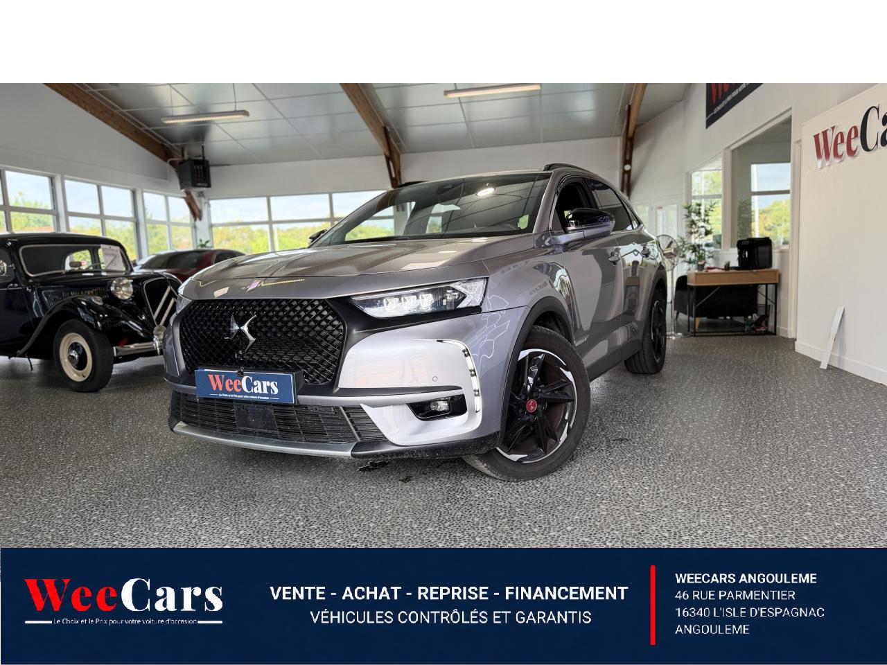 DS DS 7 CROSSBACK DS7 Crossback 1.5 BlueHDi - 180 - EAT8  Performance Line + - Garantie 12 mois