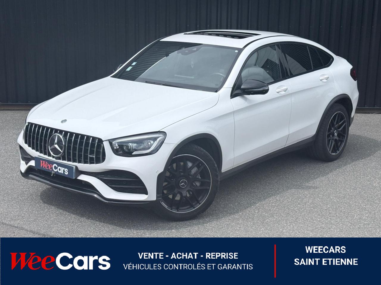 MERCEDES CLASSE GLC COUPE 2.0 220 D 195 AMG LINE 4MATIC 9G-TRONIC BVA PANO/CAMERA/CUIR/CHAUFFANT/BLACK/BEAM