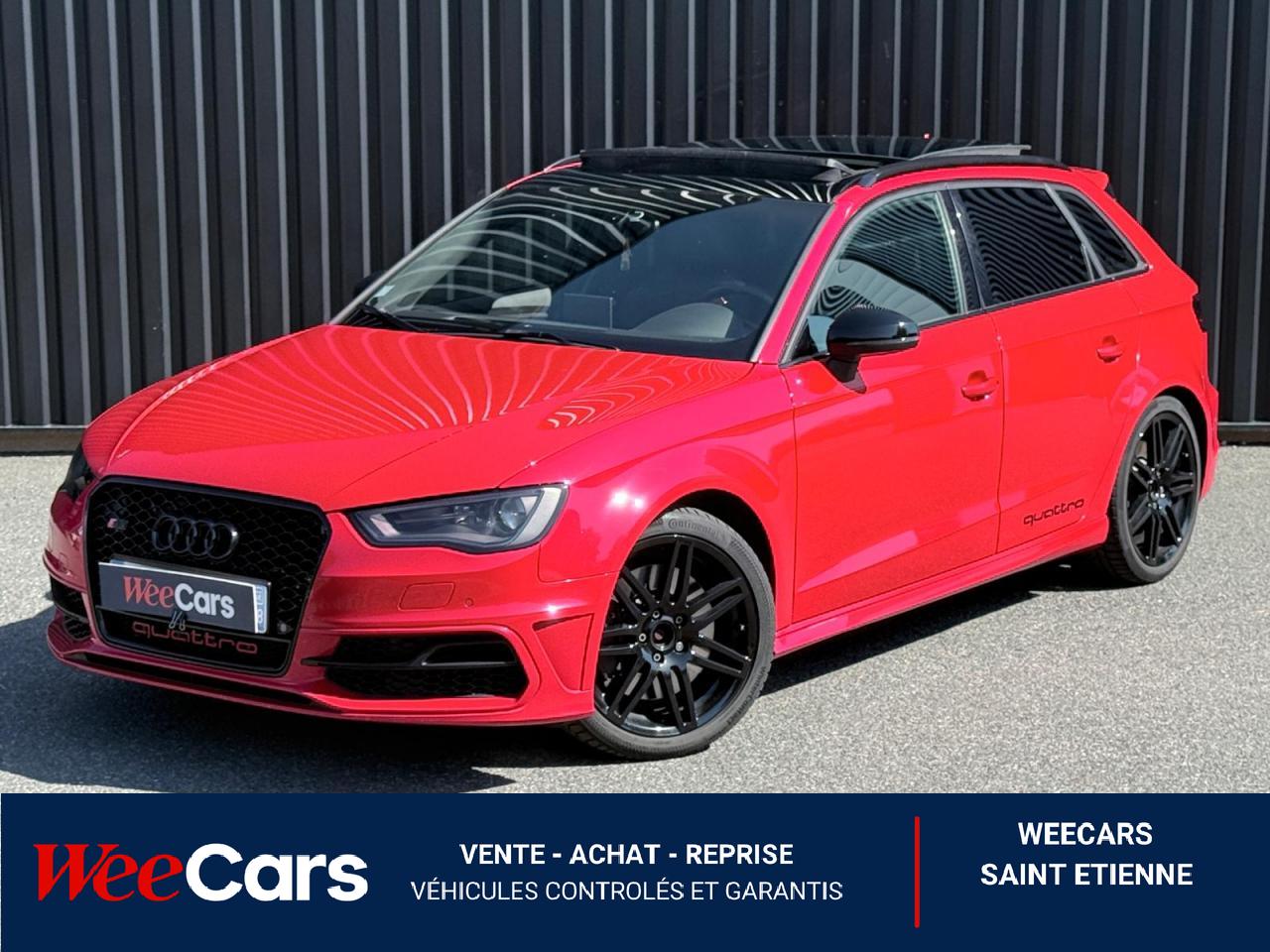 AUDI S3 SPORTBACK 2.0 TFSI 300 QUATTRO S-TRONIC BVA CHAINE/TURBO/PANO/BO/CHAUFFANT