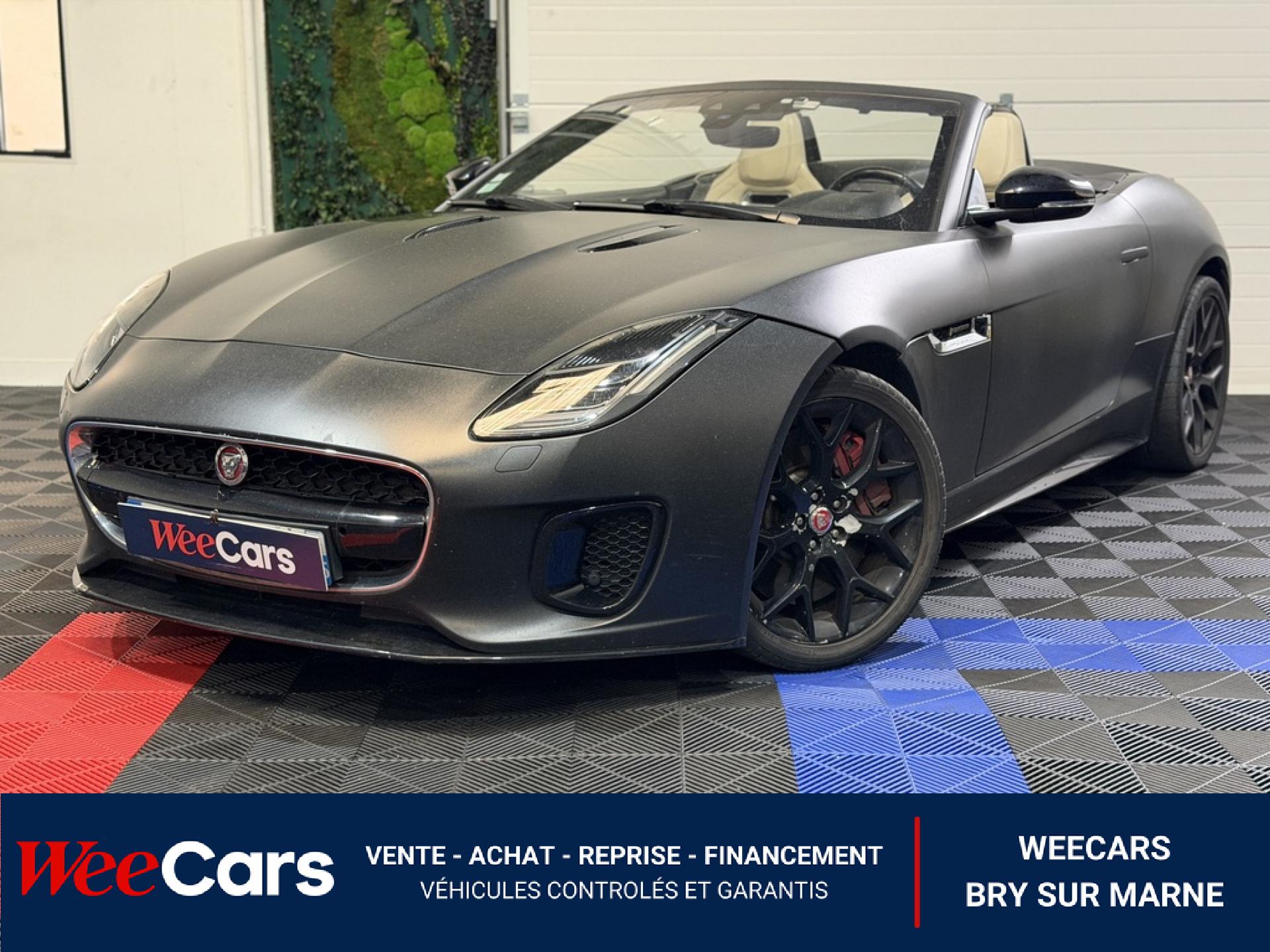 JAGUAR F-Type Coupe Cabriolet 2.0i BVA 300 - Garantie 12 MOIS