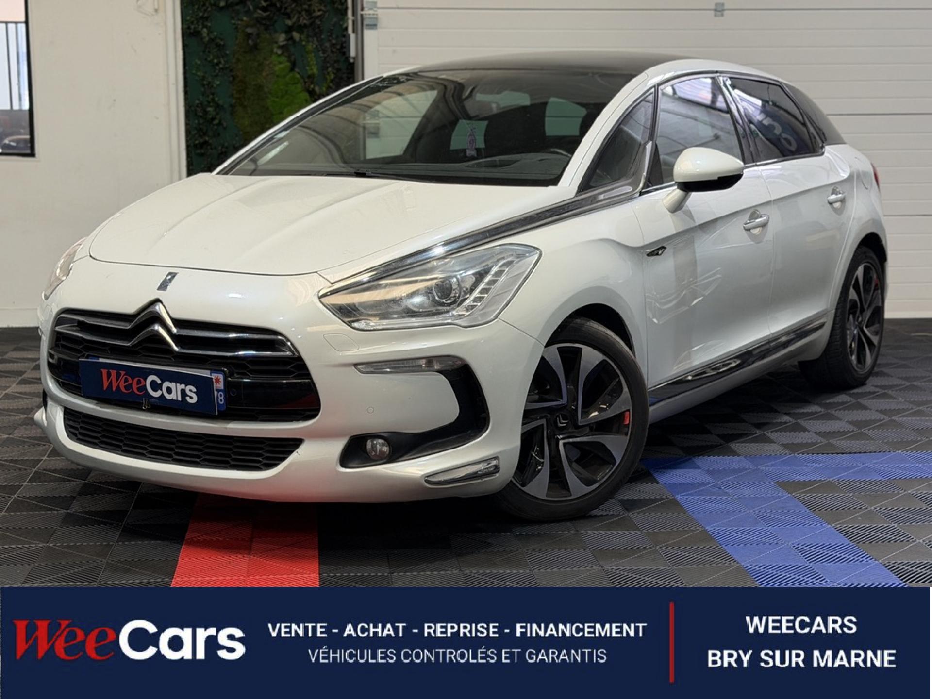 DS DS5 2.0 HDI 165 PURE PEARL BVA - Garantie 6 Mois
