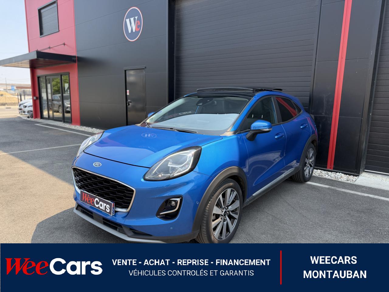 FORD PUMA 1.0 FLEXIFUEL 125 HYBRID MHEV TITANIUM-X START-STOP