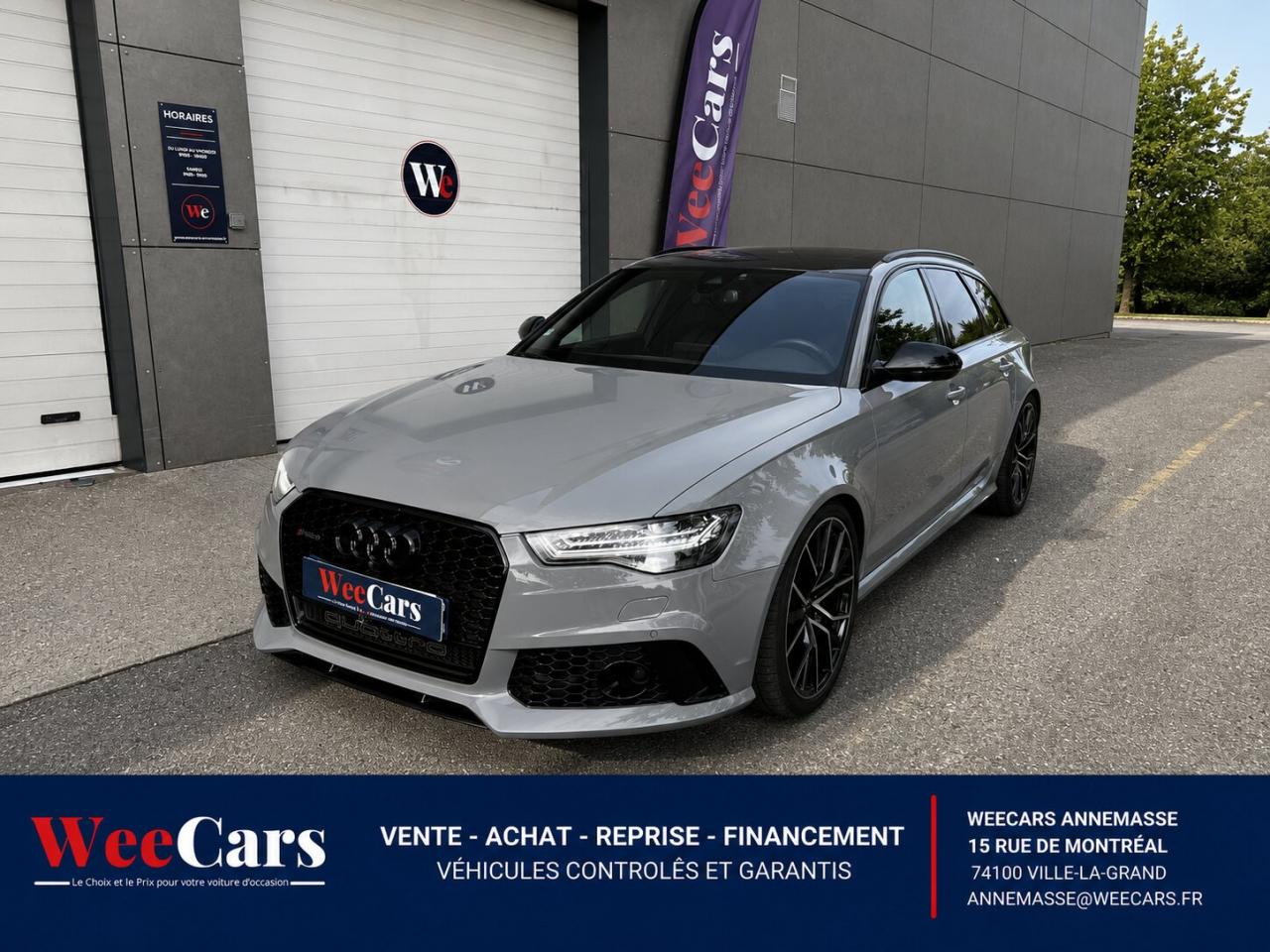 AUDI RS6 AVANT 4.0 TFSI 605 PERFORMANCE QUATTRO TIPTRONIC BVA -  SUIVI COMPLET / GARANTIE 12 MOIS