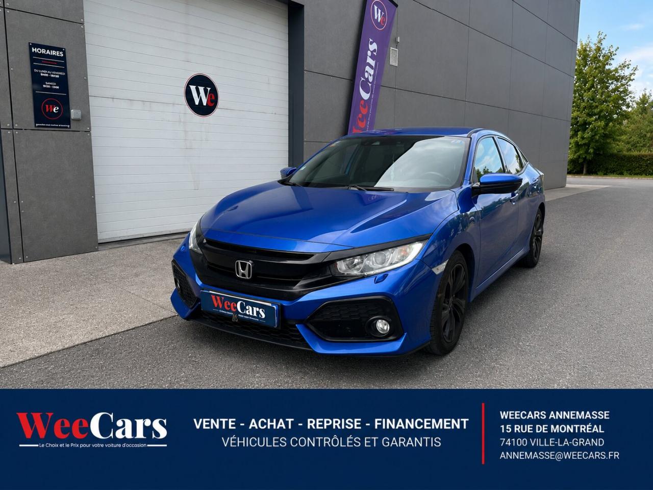 HONDA CIVIC 1.0 IVTEC 125 EXECUTIVE - CARPLAY/SUIVI COMPLET HONDA/GARANTIE 12 MOIS