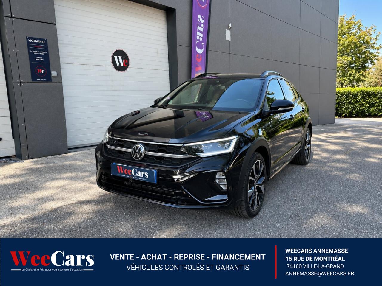 VOLKSWAGEN TAIGO 1.0 TSI 115 R-LINE DSG BVA - CARPLAY/GARANTIE 12 MOIS