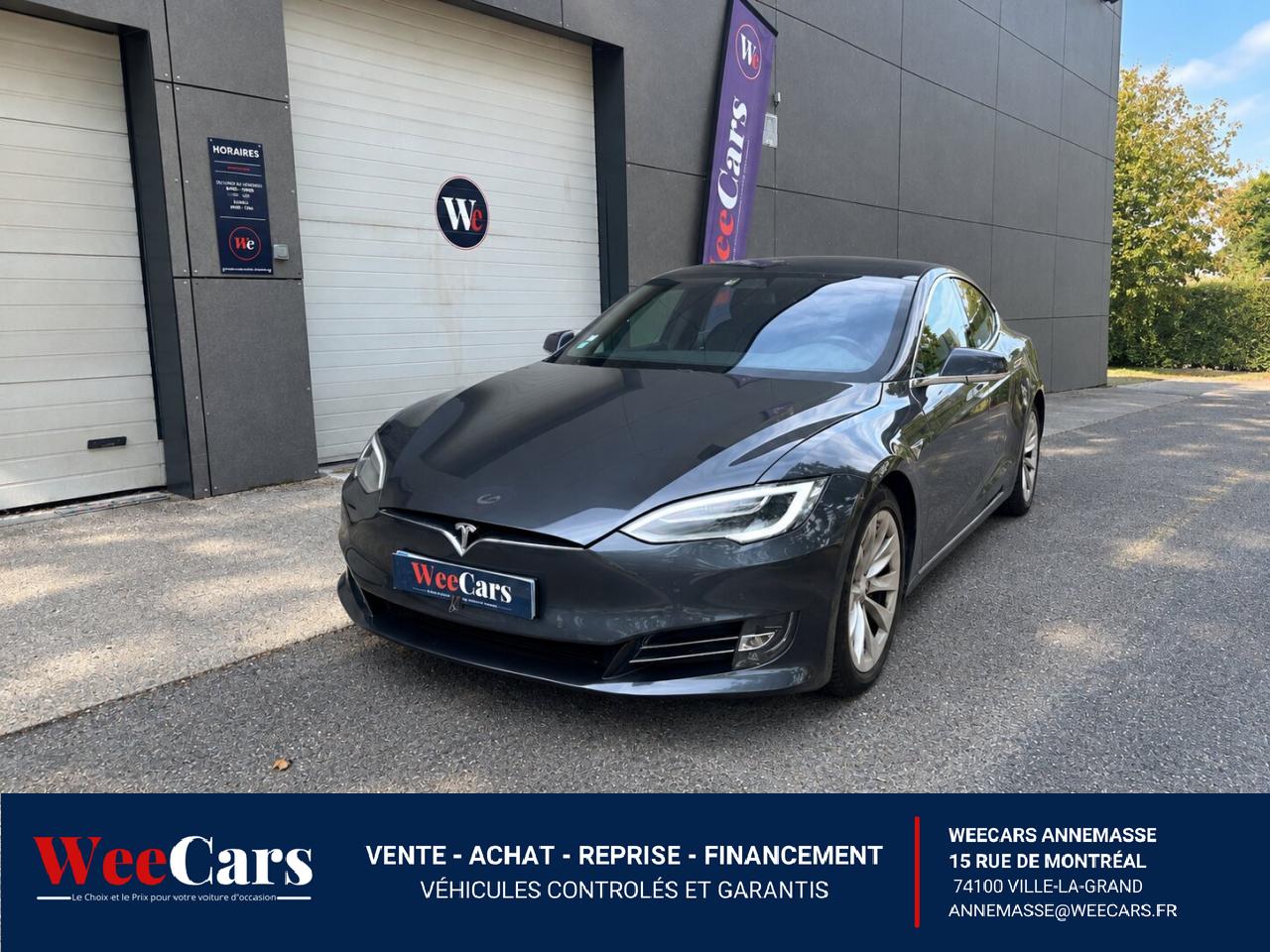 TESLA MODEL S 75D ELECTRIC 330 75KWH DUAL-MOTOR 4WD BVA - PILOTAGE AUTO AMÉLIORÉ/GARANTIE 12 MOIS