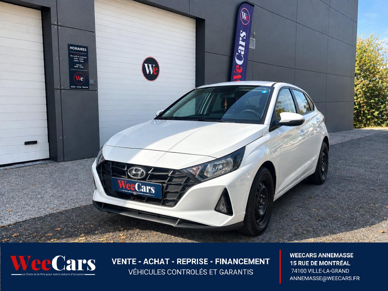 HYUNDAI i20 1.2 85 INITIA - SUIVI COMPLET HYUNDAI/GARANTIE 12 MOIS