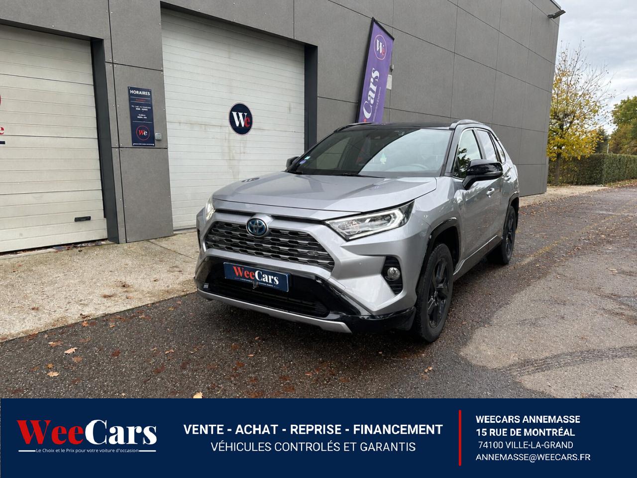 TOYOTA RAV 4 2.5 222H 175 HYBRID FULL-HYBRID 1.6KWH COLLECTION AWD-I 4X4 BVA - GARANTIE CONSTRUCTEUR 12 MOIS