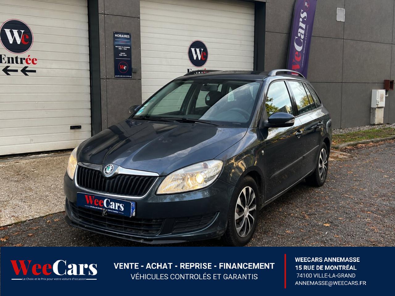 SKODA FABIA COMBI 1.6 TDI 105 AMBITION - TOIT OUVRANT - GARANTIE 12 MOIS