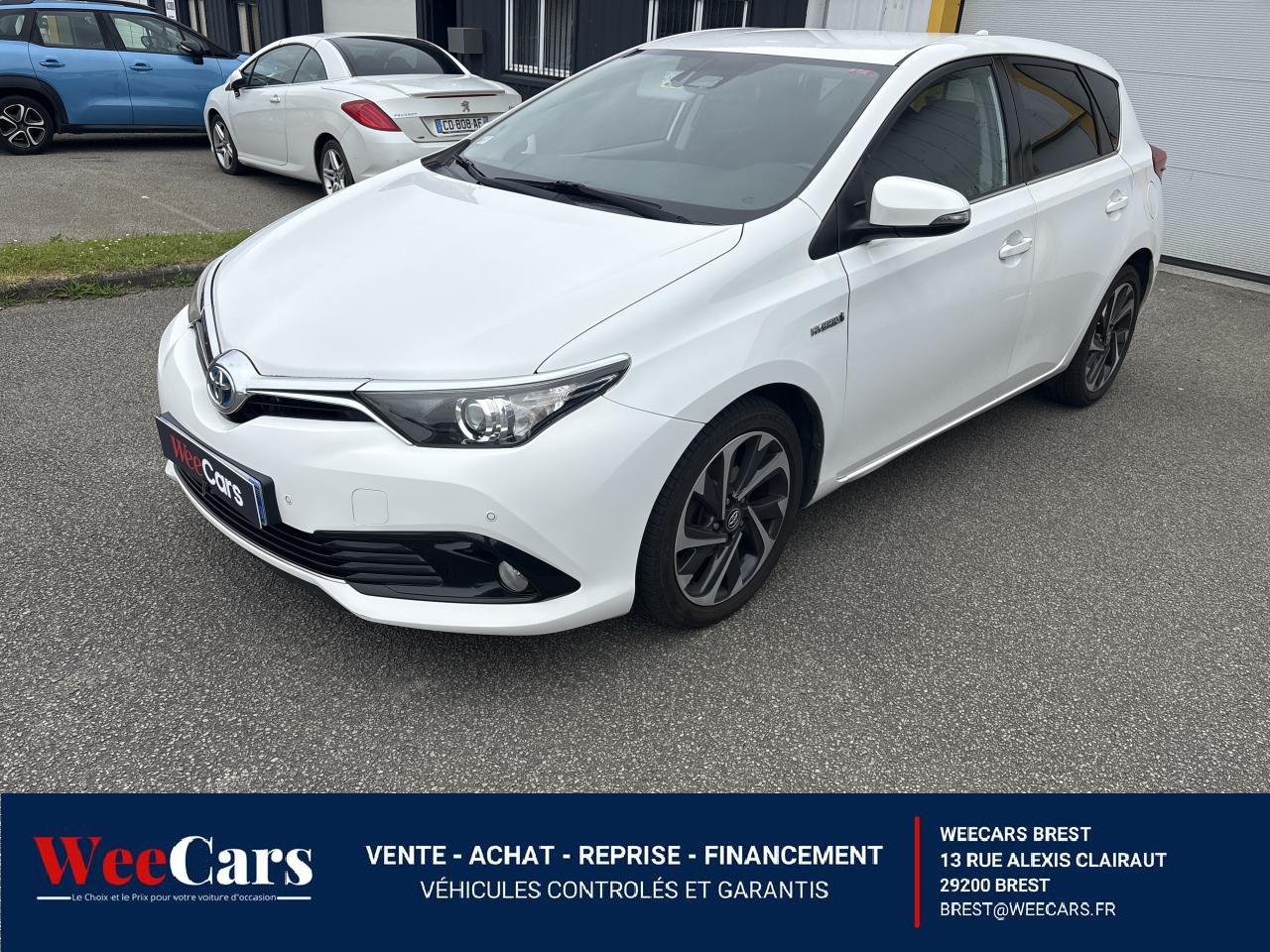 TOYOTA AURIS 1.8 HSD 136H 100 FULL-HYBRID TECHNO LINE CVT BVA ( entretien exclusif toyota )