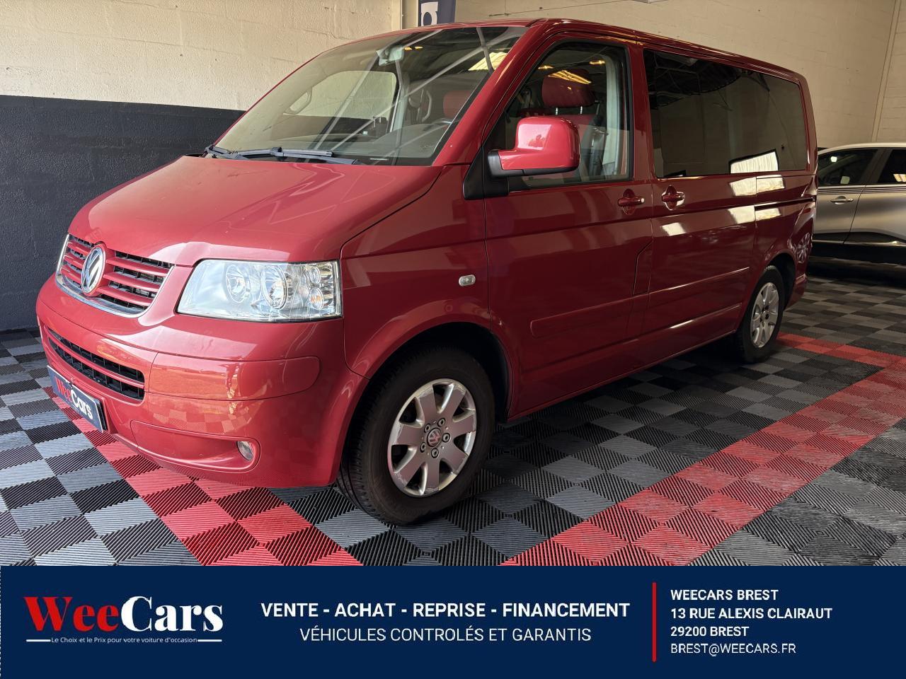 VOLKSWAGEN MULTIVAN MINIBUS T5 2.5 TDI 175 CONFORT - attelage - entretiens à jours