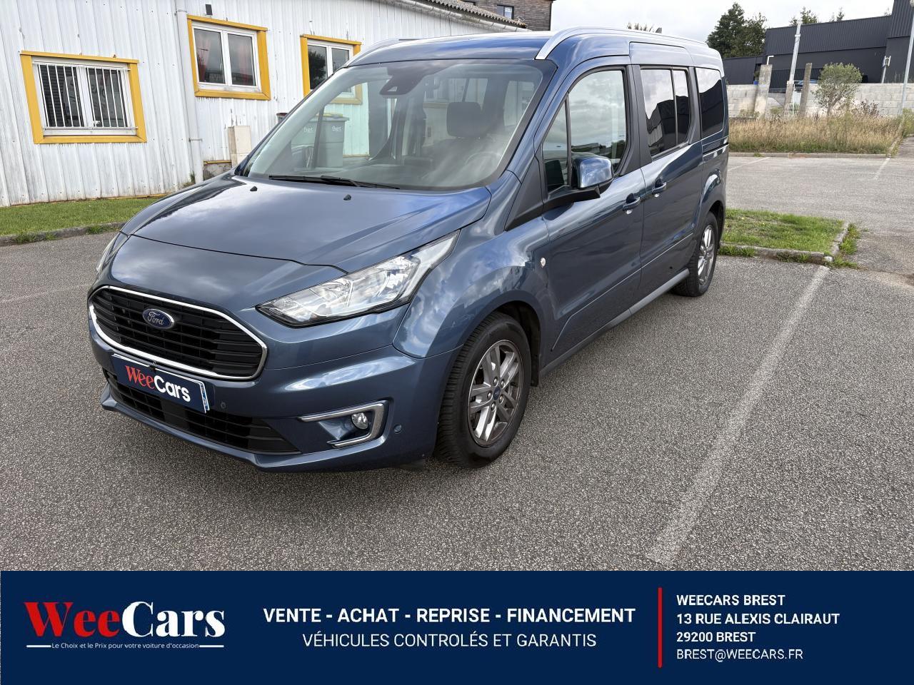 FORD TRANSIT CONNECT/TOURNEO CONNECT COMBI 1.5 ECOBLUE 120 TITANIUM START-STOP - PMR - GRUE AUTOMATIQUE HOIST + FAUTEUIL ELOFLEX