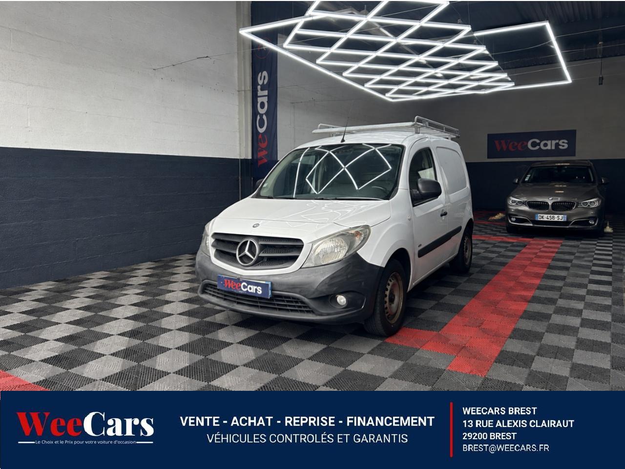 MERCEDES CITAN 1.5 109 CDI 90 LONG BLUEEFFICIENCY-COURROIE DISTRIBUTON FAITE -NEGOCIABLE