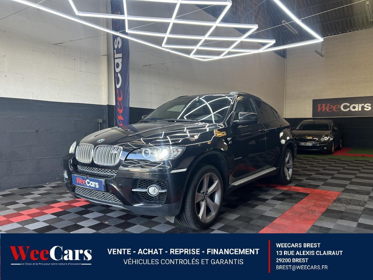 BMW X6 4.0 D 305 EXCLUSIVE XDRIVE BOITE AUTO-ATTELAGE AMOVIBLE-CAMERA DE RECUL