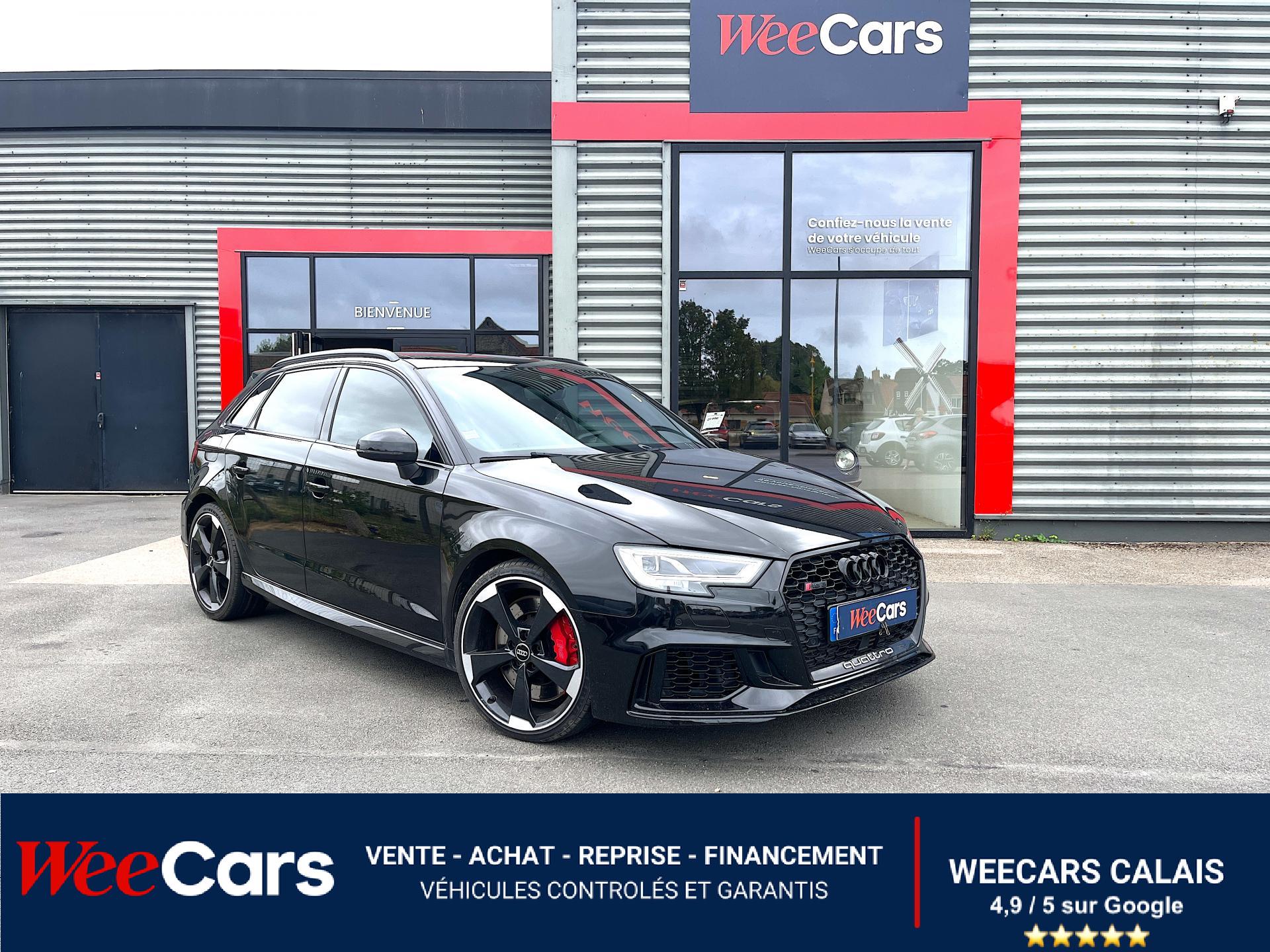 AUDI RS3 SPORTBACK 2.5 TFSI 400 QUATTRO S-TRONIC BVA / Garantie 12 mois