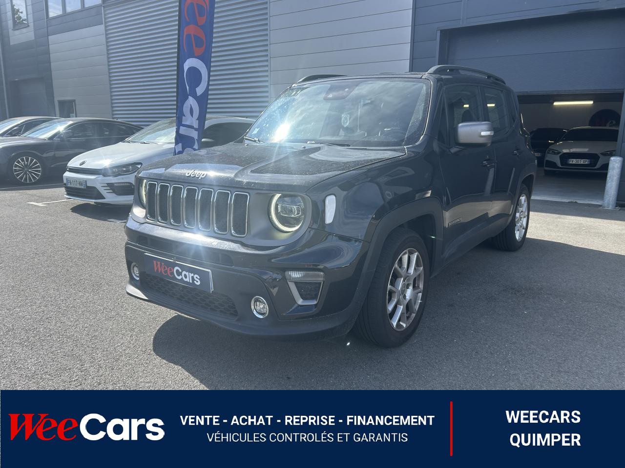 JEEP RENEGADE 1.3 GSE T4 - 150 - BVR 4x2  Limited - CAMERA DE RECUL- BOITE AUTO- ENTRETIENS CONCESSIONS