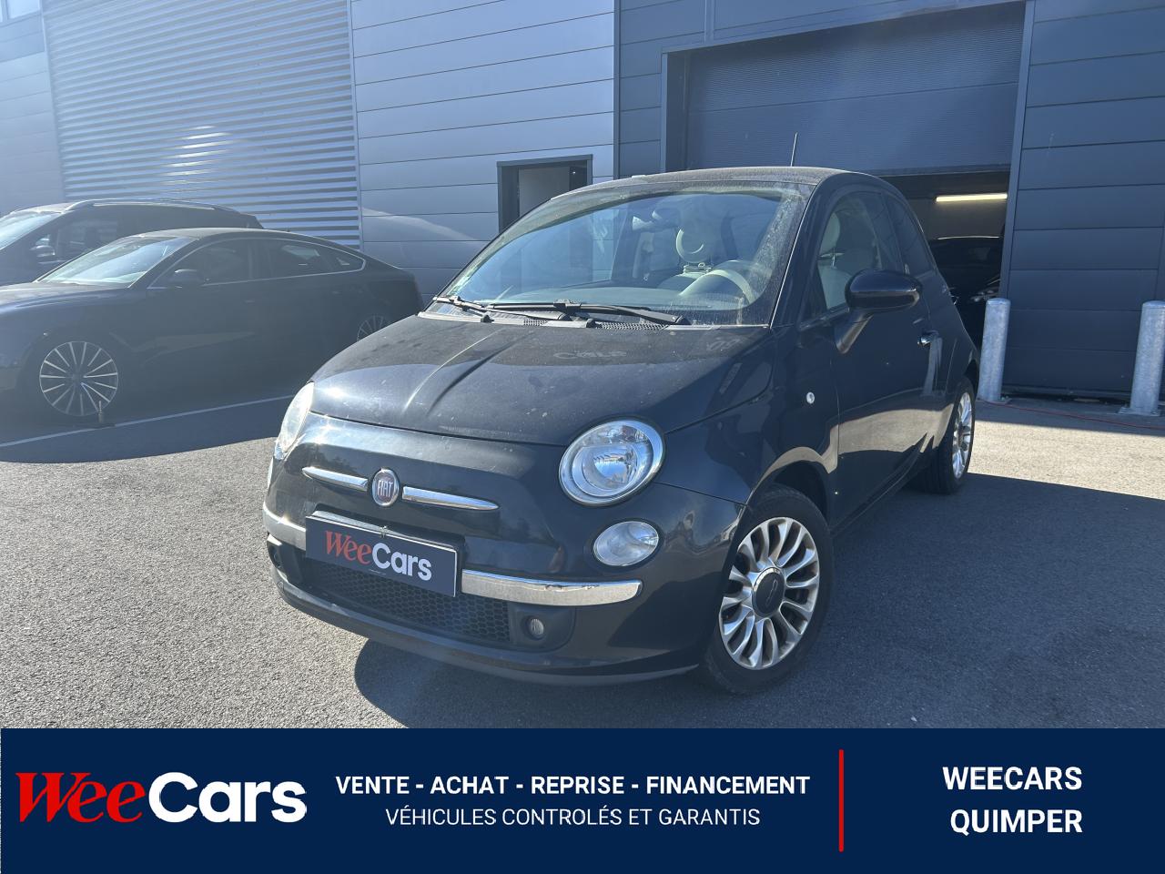 FIAT FIAT 500 1.2 70 LA-PETITE-ROBE-NOIRE-COURROIE FAITE-ENTRETIENS DEPUIS L\'ACHAT