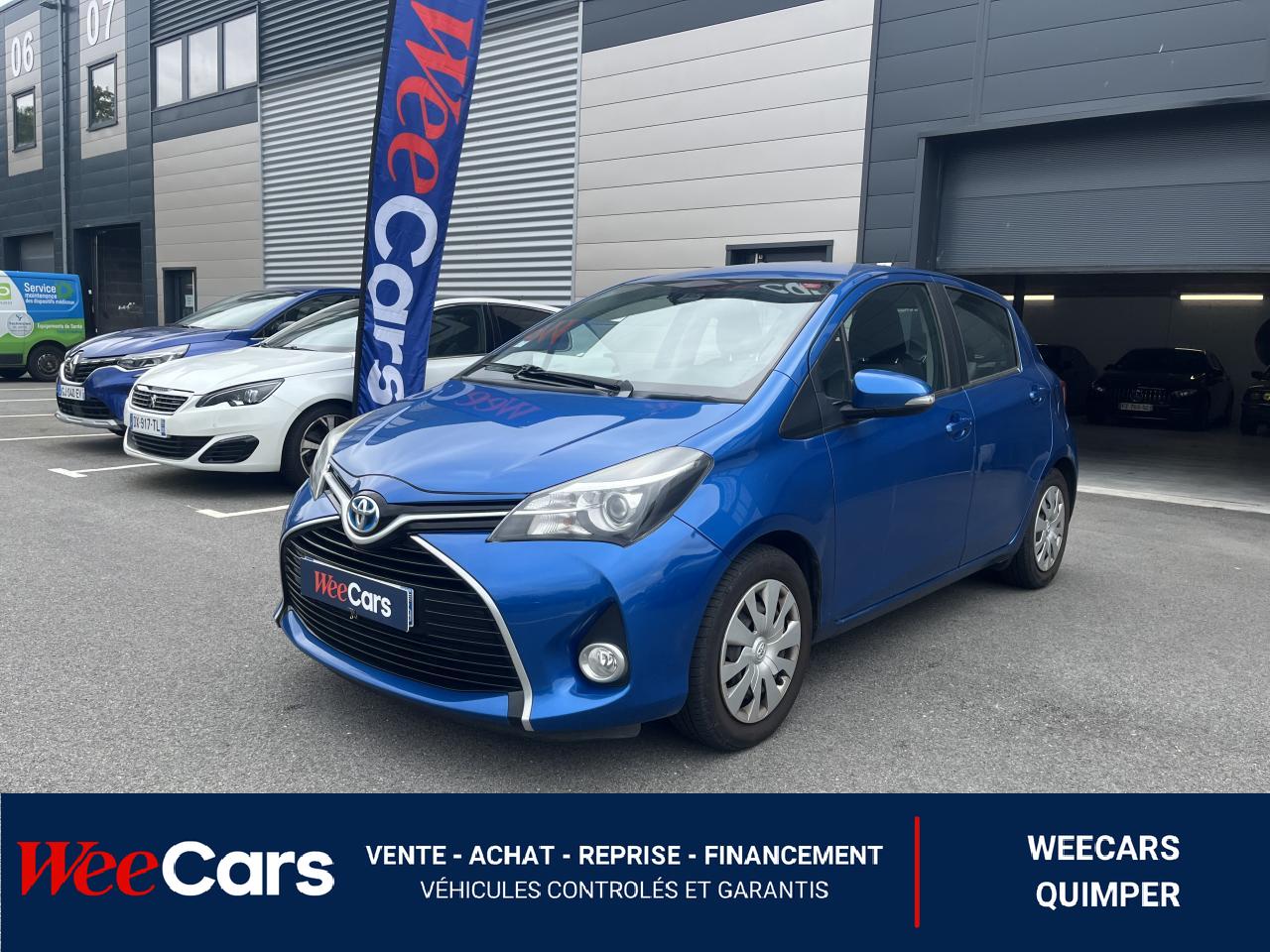 TOYOTA YARIS 1.5-100H 75 FULL-HYBRID HYBRID DYNAMIC -BOITE AUTO-ENTRETIEN CONCESSION-CAMERA DE RECUL