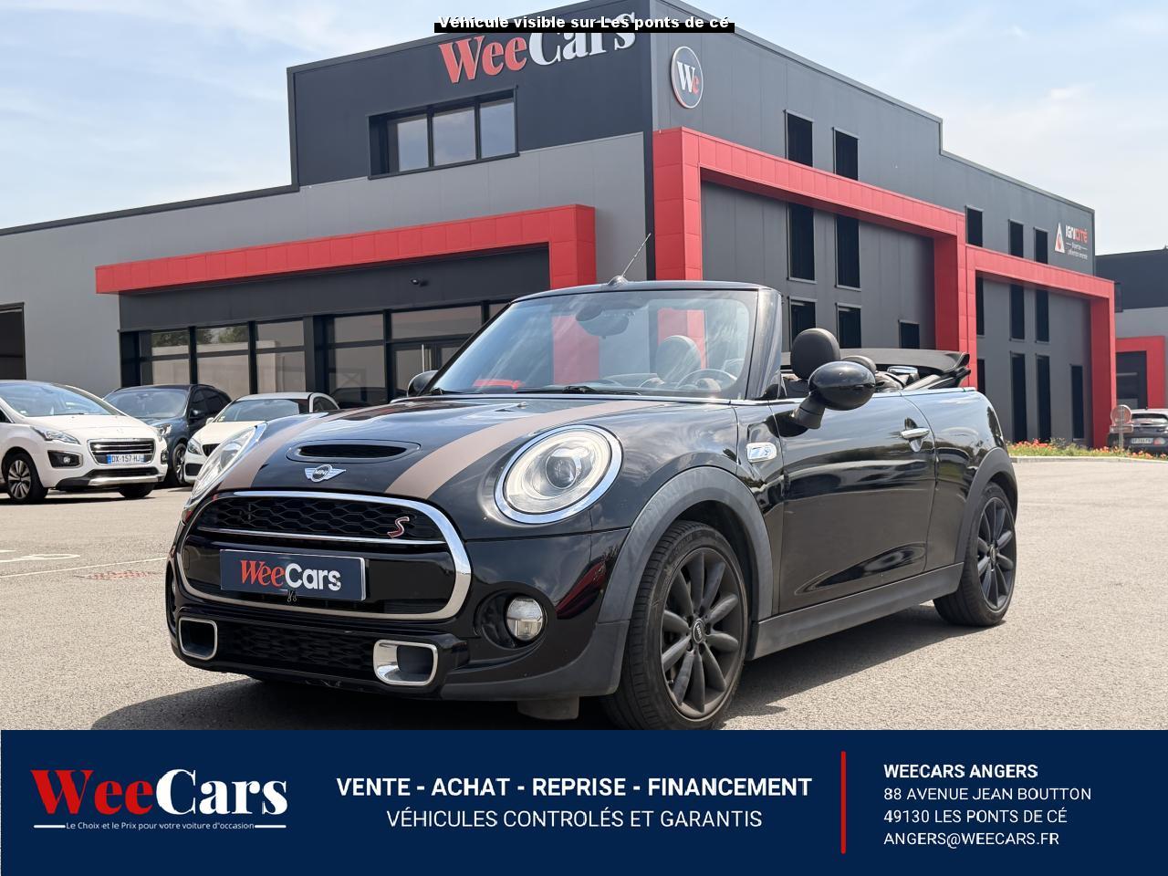 MINI COOPER S Cabriolet 2.0i 192CH BVA  - GARANTIE 12 MOIS