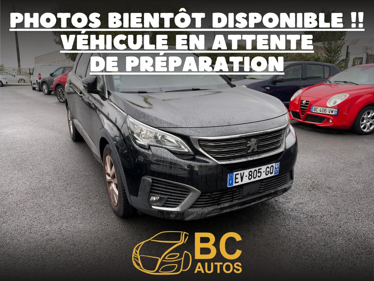 PEUGEOT 5008 1.6 BlueHDi S&S - 120 - BV EAT6 II 2017 Active Business PHASE 1