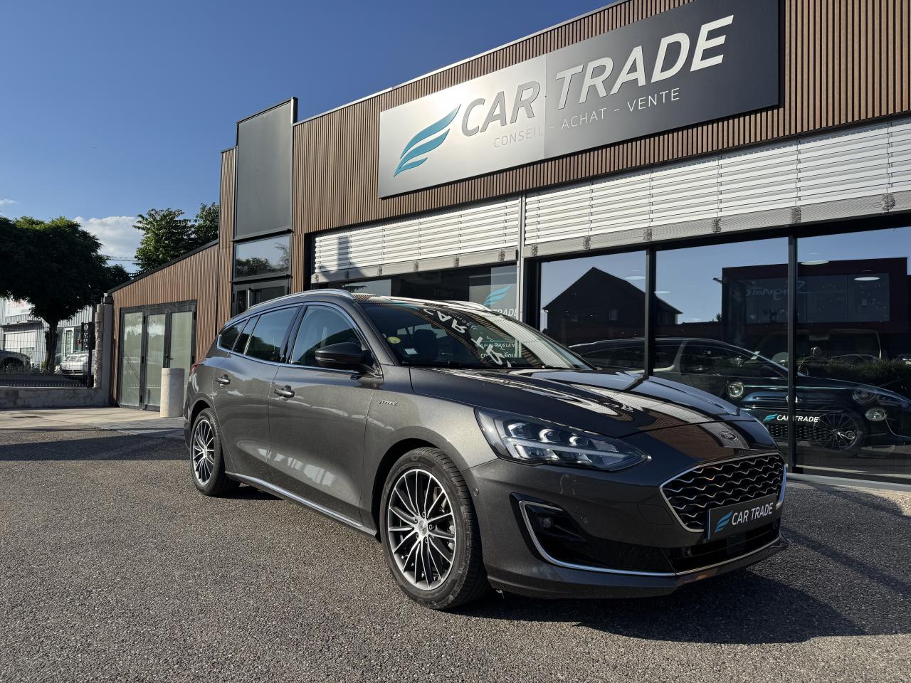 FORD FOCUS SW - VIGNALE 2.0 ECO BLUE 150CH - AFFICHAGE TETE HAUTE - SIEGES CHAUFFANTS - REGULATEUR DE VITESSE