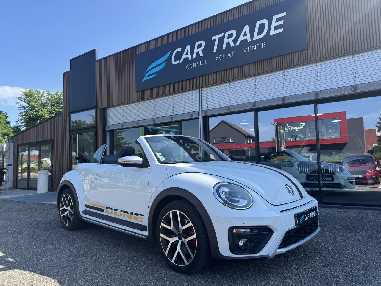 VOLKSWAGEN NOUVELLE COCCINELLE DUNE CABRIOLET - 2.0 TSI 220CH - SIEGES CHAUFFANTS - CAMERA DE RECUL - REGULATEUR DE VITESSE