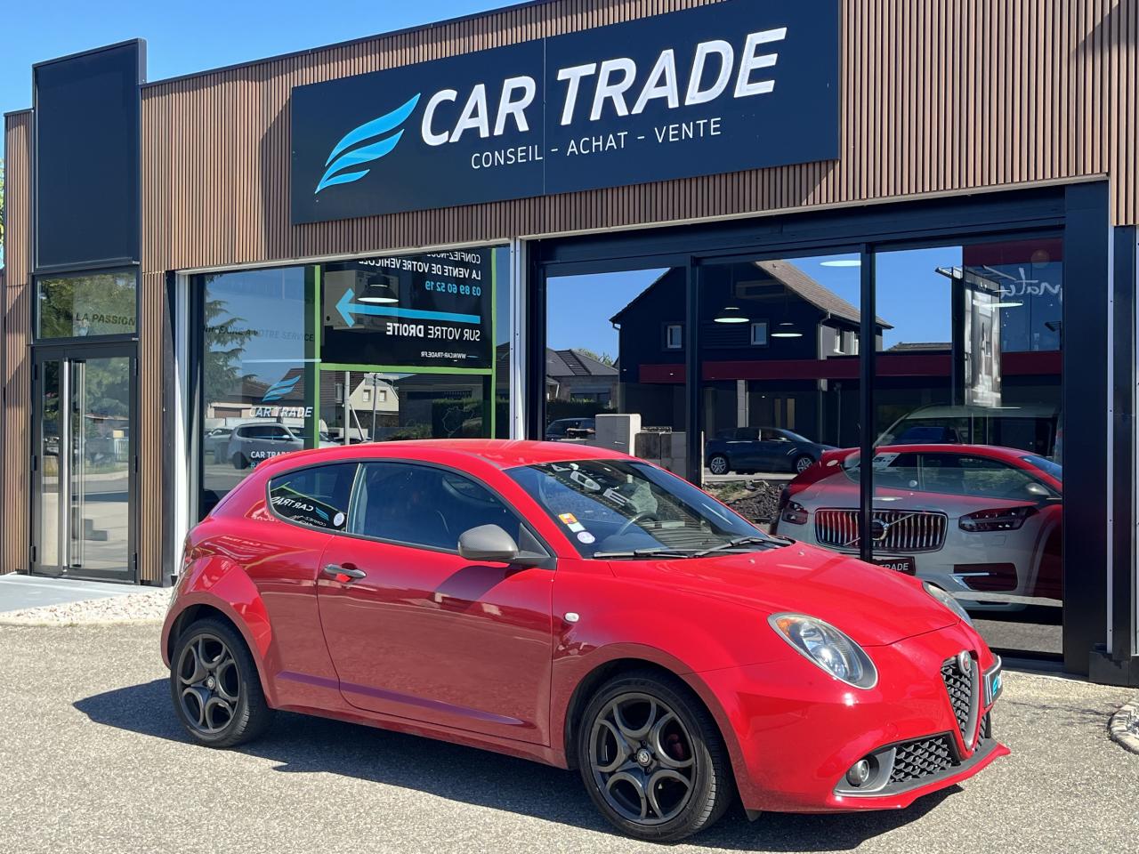 ALFA ROMEO MITO 0.9L - 105CH - IMOLA - RADAR DE RECUL - REGULATEUR - DETAILS CARBONE