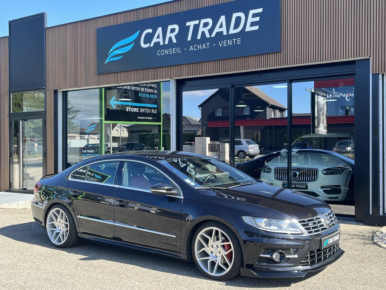 VOLKSWAGEN PASSAT CC 2.0L TDI - 140CH - DSG6 - CARAT PACK R-LINE - DISTRI OK - SIEGES CHAUFFANTS - TRES BON ETAT