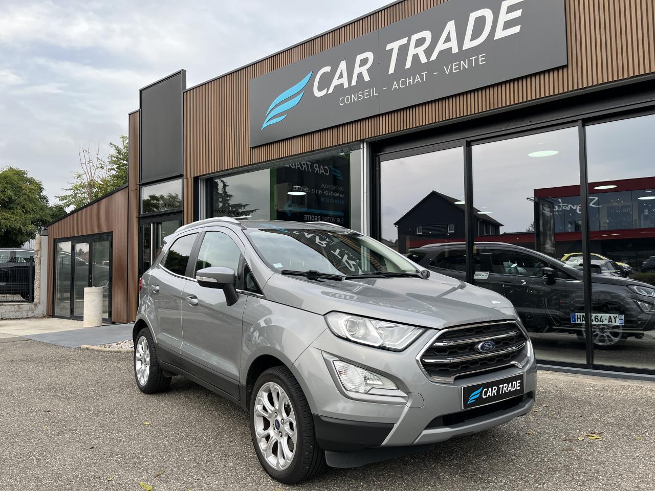 FORD ECOSPORT TITANIUM - 1.0 SCTi ECOBOOST 125CH - REGULATEUR DE VITESSE - GPS - SUIVI FORD COMPLET