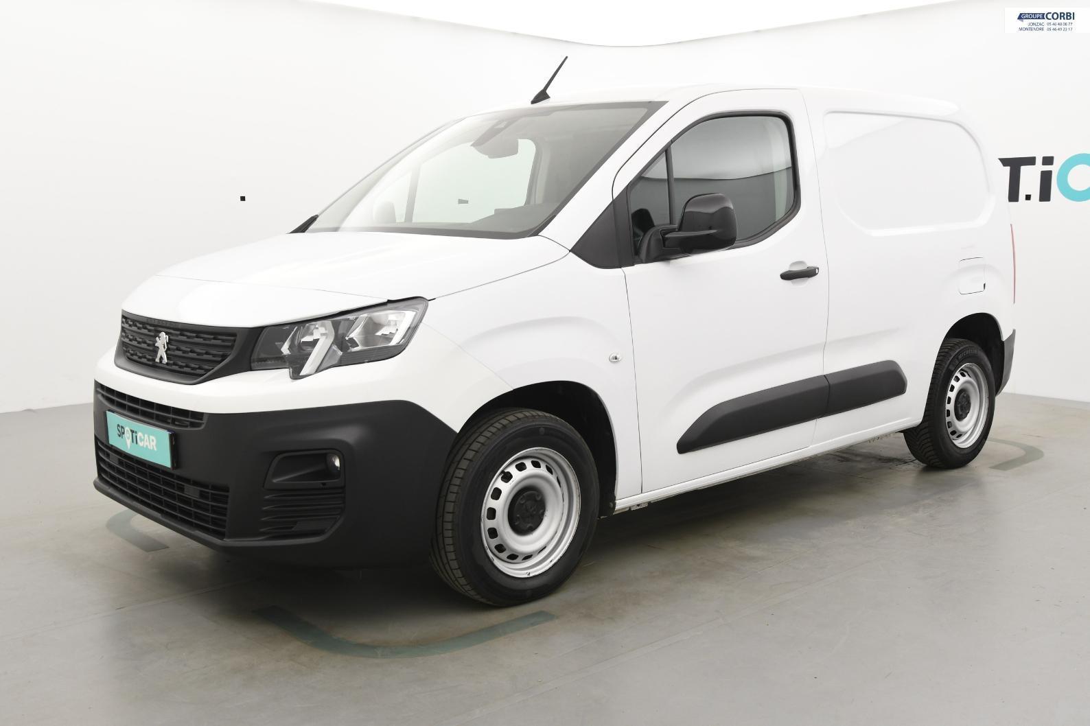 PEUGEOT partner fourgon M 650 KG BLUEHDI 100 S&S BVM6