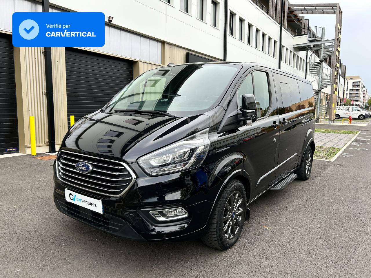 FORD TRANSIT TOURNEO Custom 2.0 EcoBlue - 185 - BVA 320 L2H1 Titanium - Ex-Taxi transport PMR