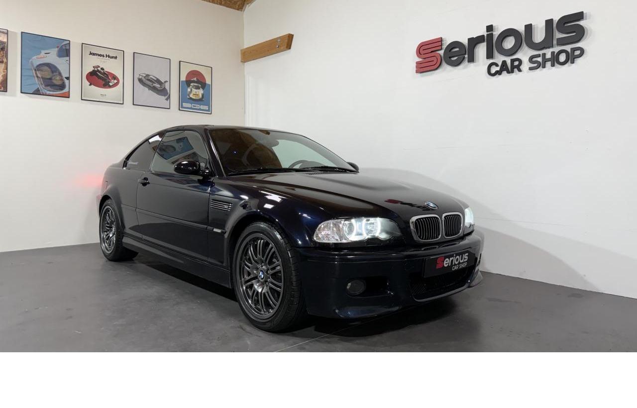 BMW M3 E46 Coupé / Origine France / Suivi complet / Carbonschwarz / Très bien équipée