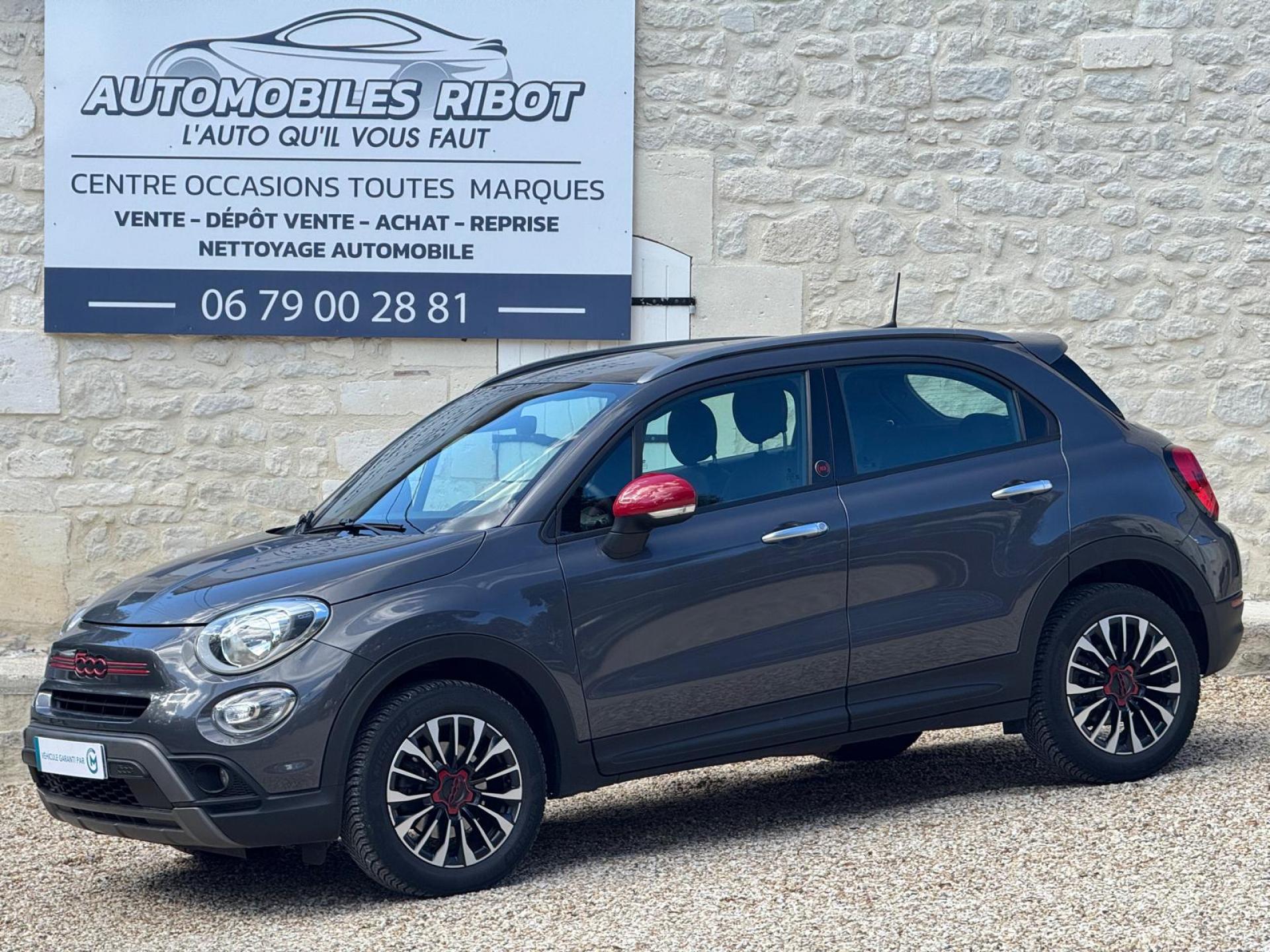 FIAT 500X 1.5 FireFly 130ch BVA Hybrid Red