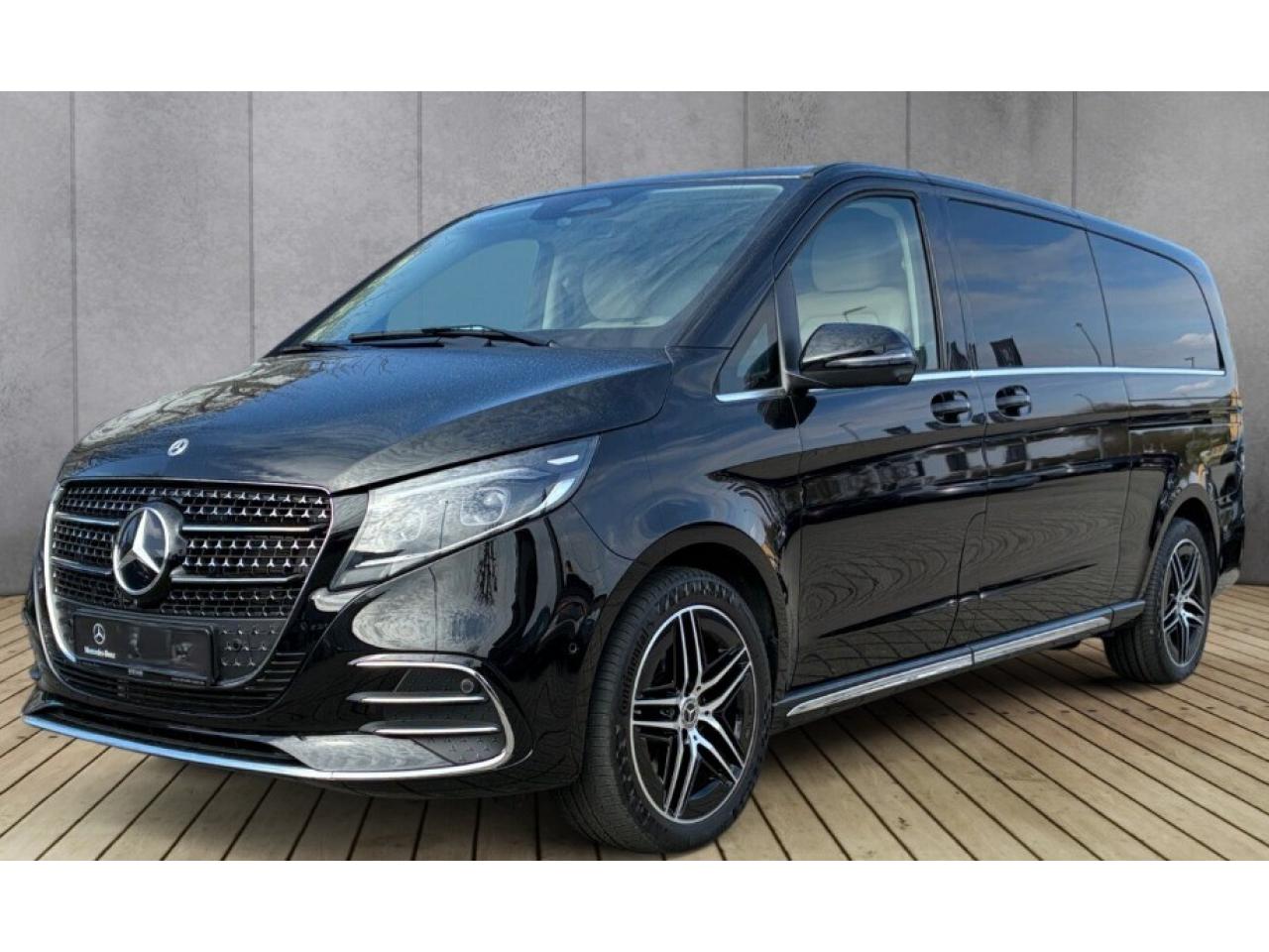 MERCEDES CLASSE V 300 d Extra Long - AMG - 4 Matic - Cuir beige