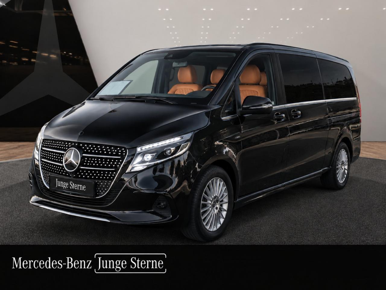MERCEDES CLASSE V 300D XL VIP - Cuir orange Hermès - Ciel étoilé - certifié Mercedes Jeune Etoile