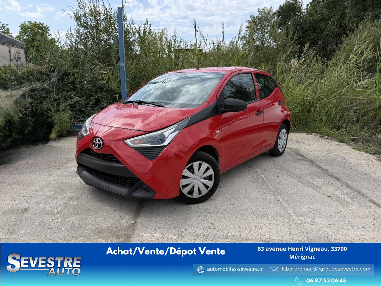 TOYOTA AYGO 1.0 VVT-i x-pro - GARANTIE 6 MOIS TVA