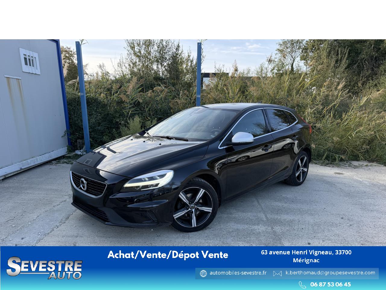 VOLVO V40 D2 120CH R-Design - GARANTIE 6 MOIS TVA