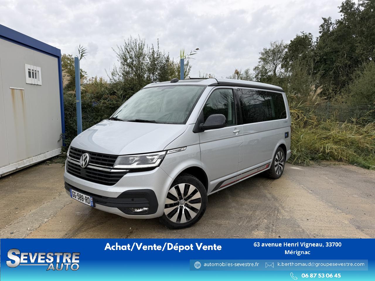 VOLKSWAGEN UTILITAIRES CALIFORNIA 2.0 TDI 150 BMT DSG7 4Motion Edition - GARANTIE 6 MOIS TVA