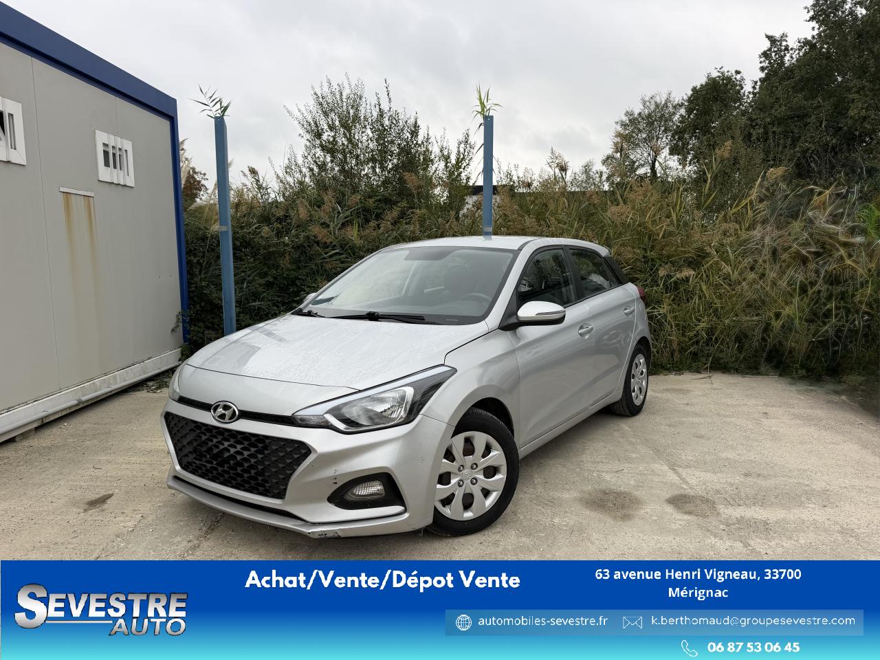 HYUNDAI i20 1.2i 75CH Initia - GARANTIE 6 MOIS TVA