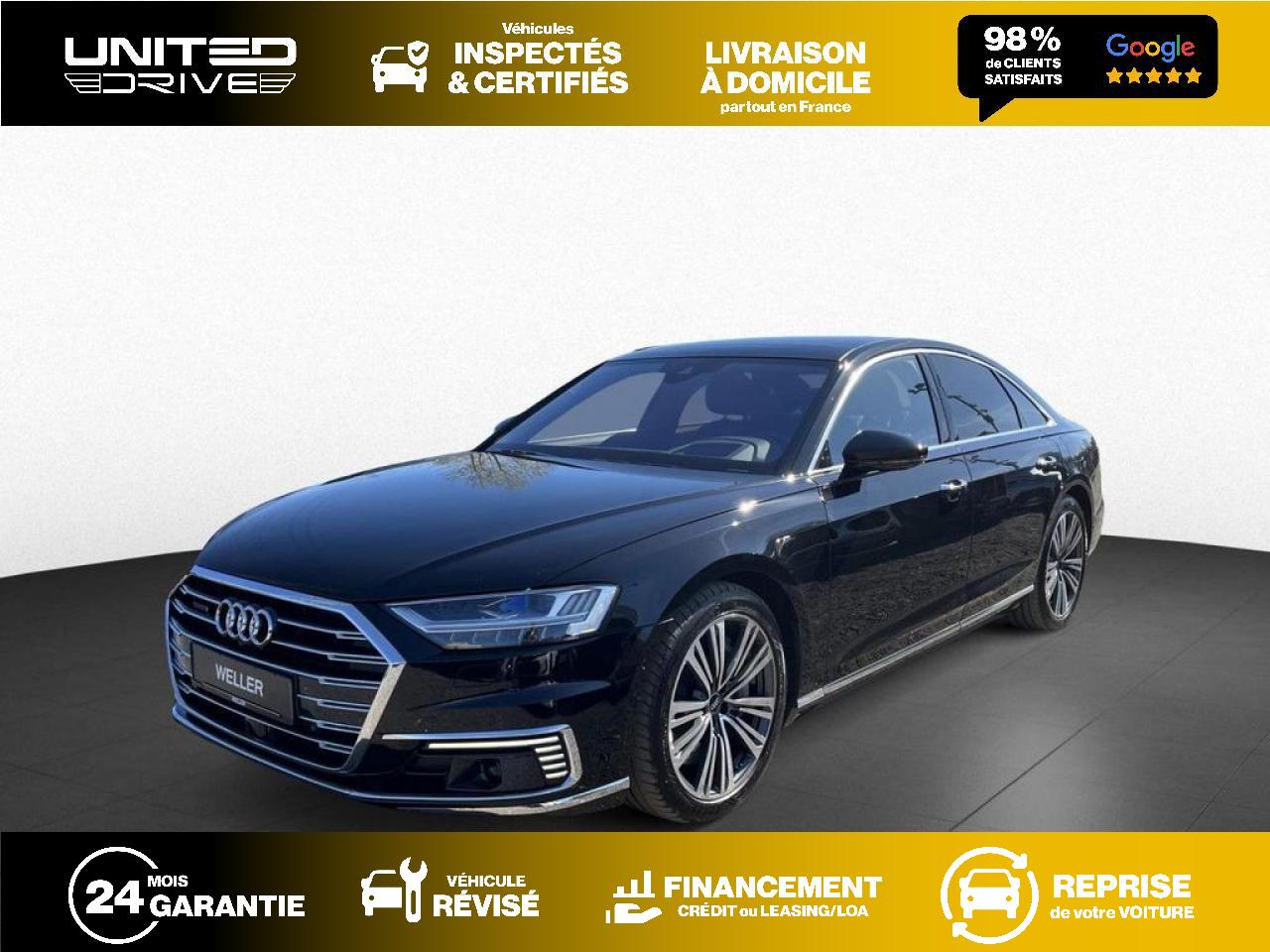 AUDI A8 Quattro 3.0 V6 55 TFSI - 340 - BVA Tiptronic  2018 BERLINE . PHASE 1