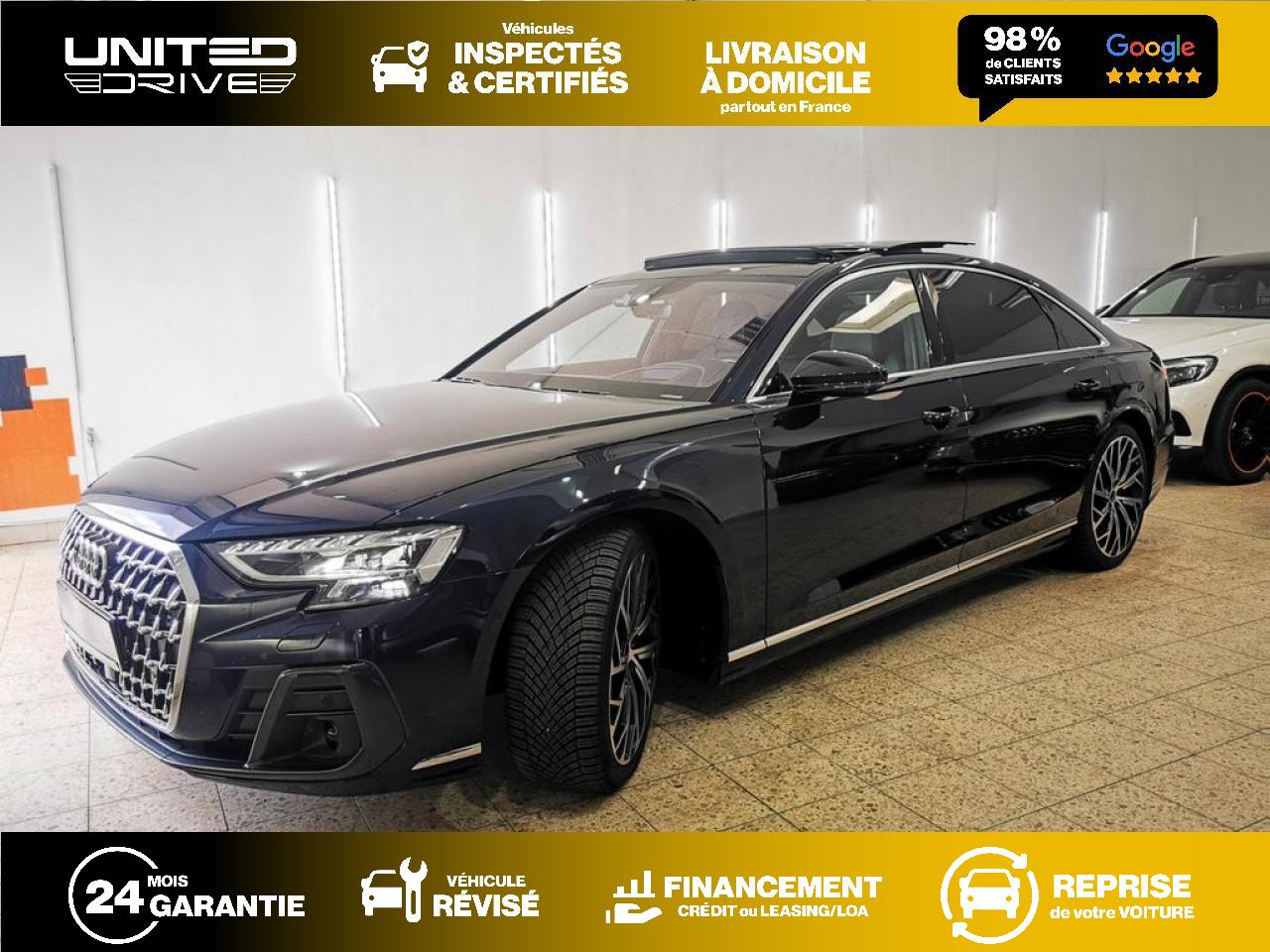 AUDI A8 Quattro 3.0 60 TFSI e - 462 - BVA Tiptronic  2018 BERLINE Limousine PHASE 2