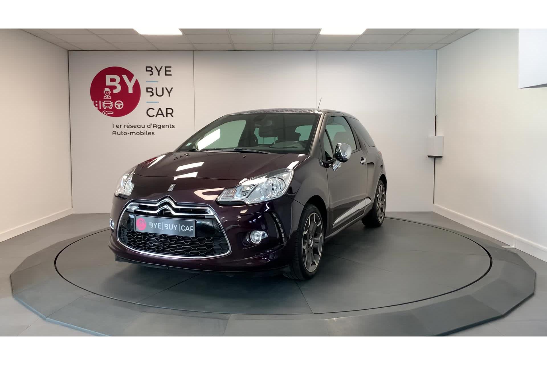 DS DS 3 1.6 VTI 16V 120 CH - BVA - SO CHIC - GARANTIE 1 AN (EXTENSIBLE JUSQU A 3 ANS)