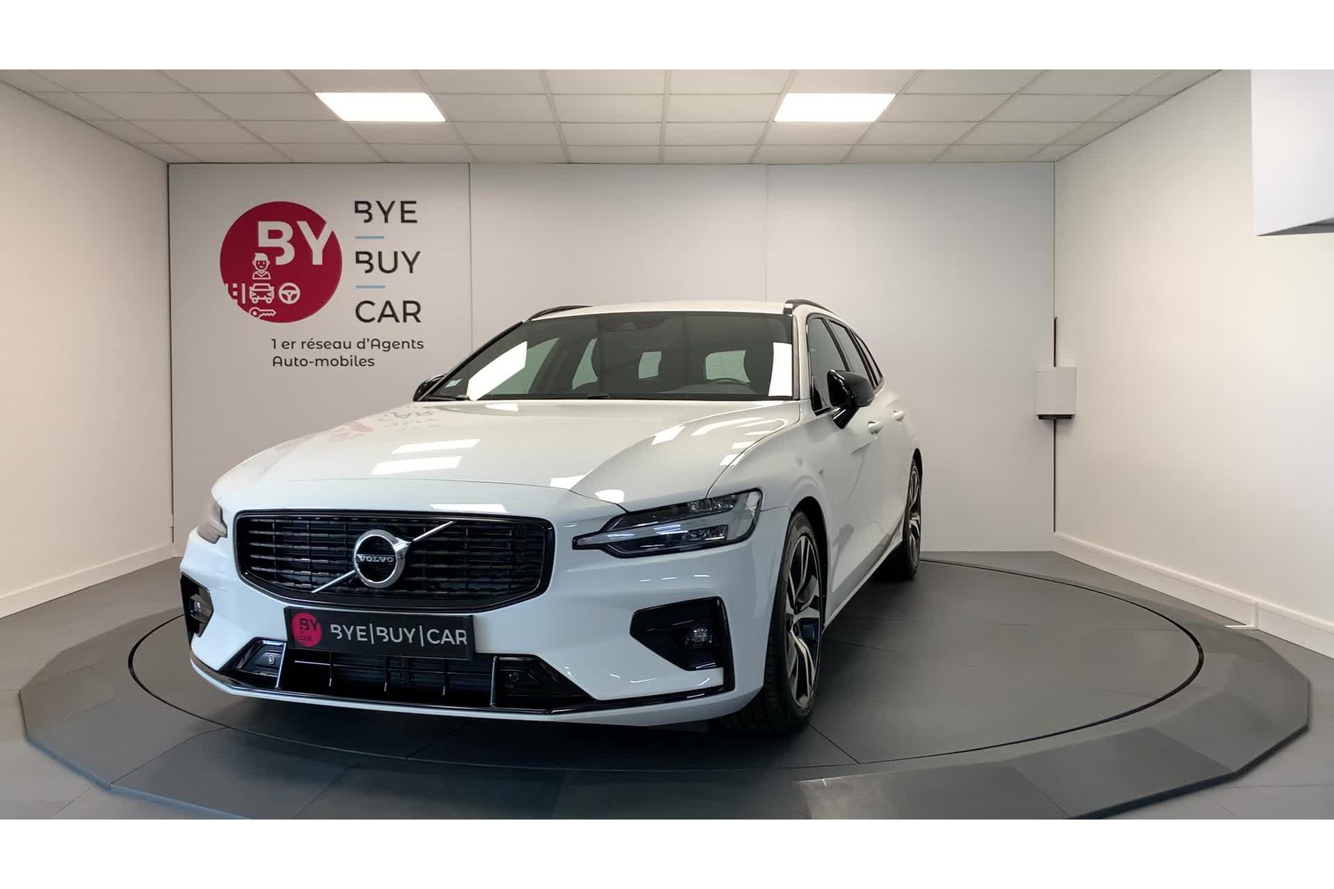 VOLVO V60 B4 MICRO-HYBRIDE DIESEL 197 CH - BVA GEARTRONIC - R-DESIGN -GARANTIE 1 AN (EXTENSIBLE JUSQU A 3 AN