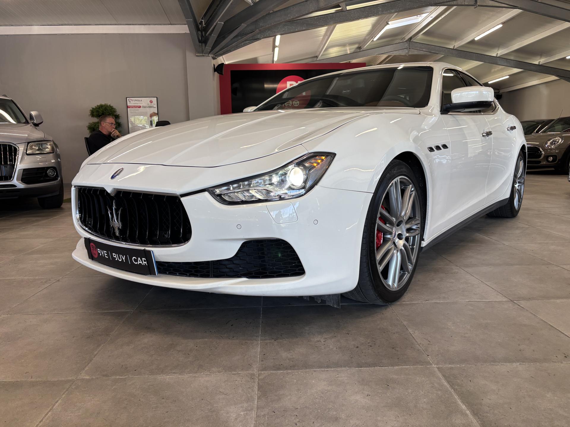 MASERATI GHIBLI 3.0i V6 BERLINE S Q4 PHASE 1/ GARANTIE 12 MOIS