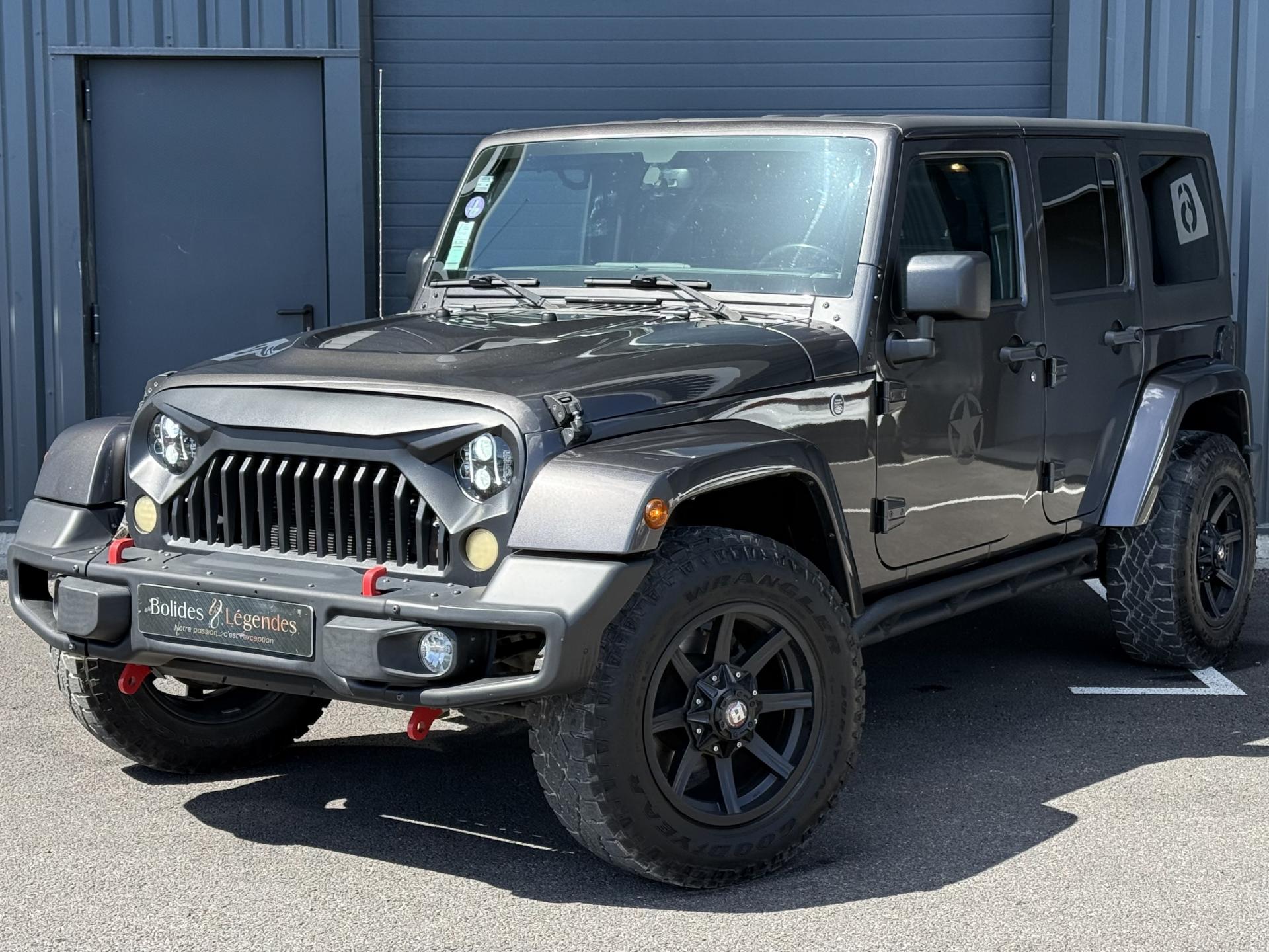 JEEP WRANGLER 3.6i - BVA 2016  2007 Unlimited Sahara PHASE 2
