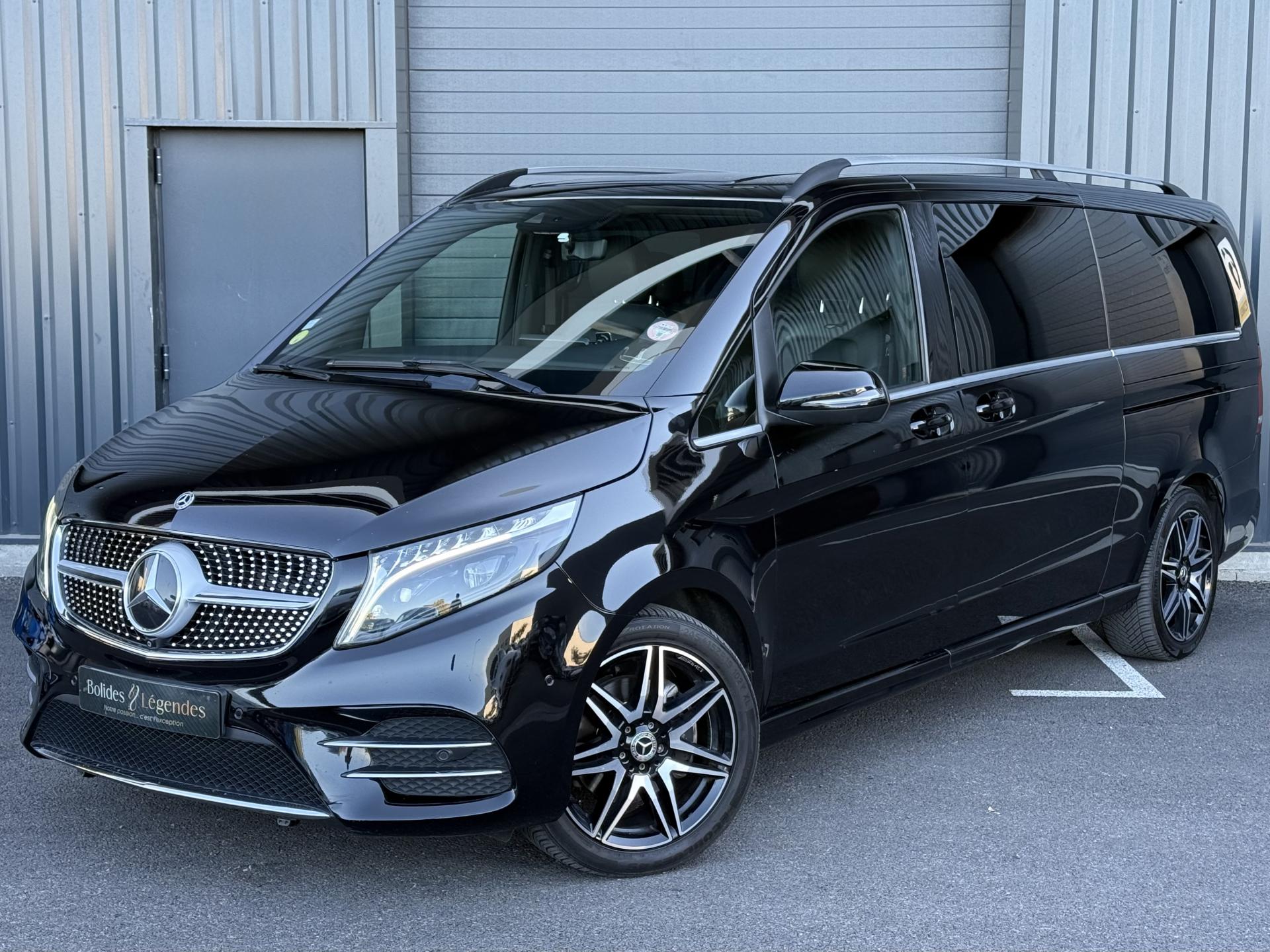 MERCEDES CLASSE V Extra Long 250d 9G-Tronic Avantgarde AMG LINE / TVA DÉDUCTIBLE - 1ère Main - Origine F